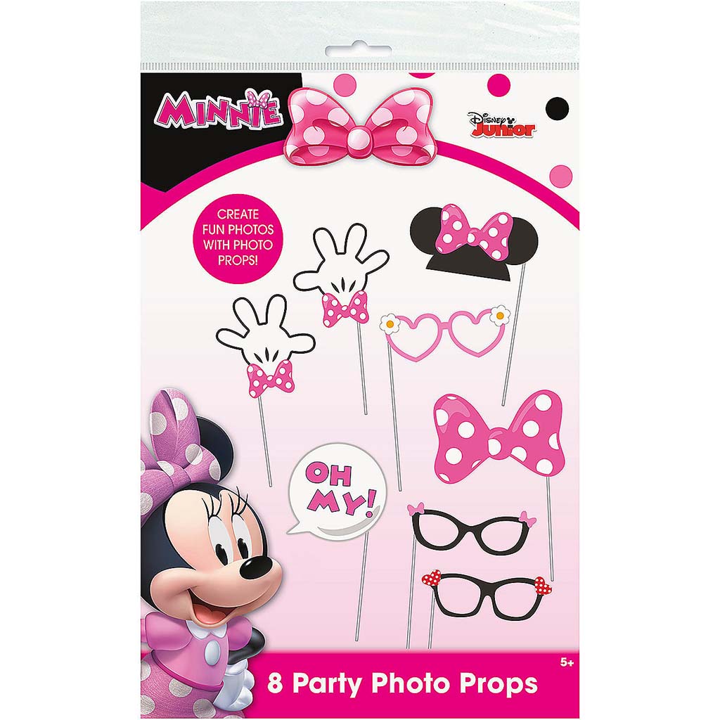 Photo Props 8ct, Minnie Mouse 