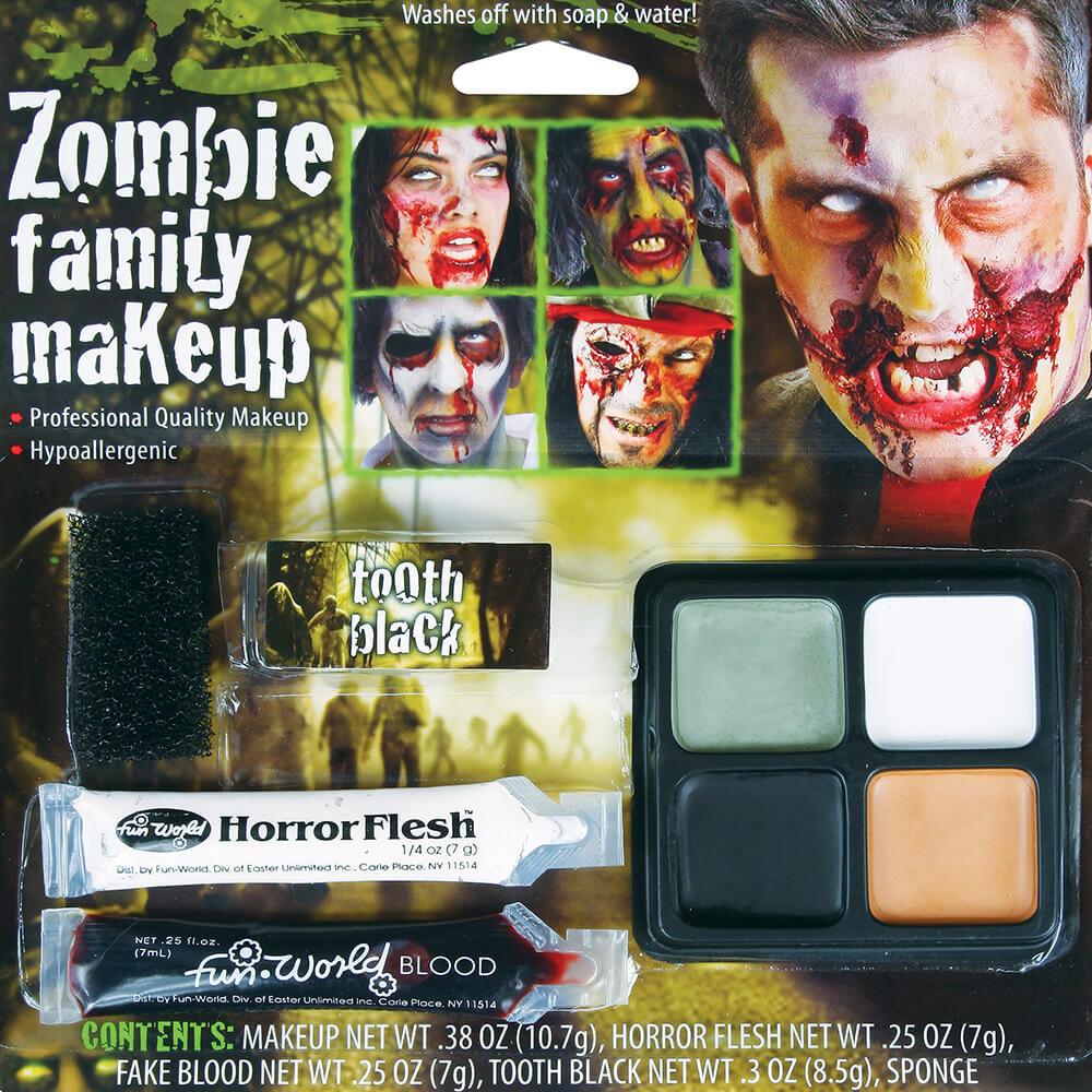 Zombie Family Makeup Kit