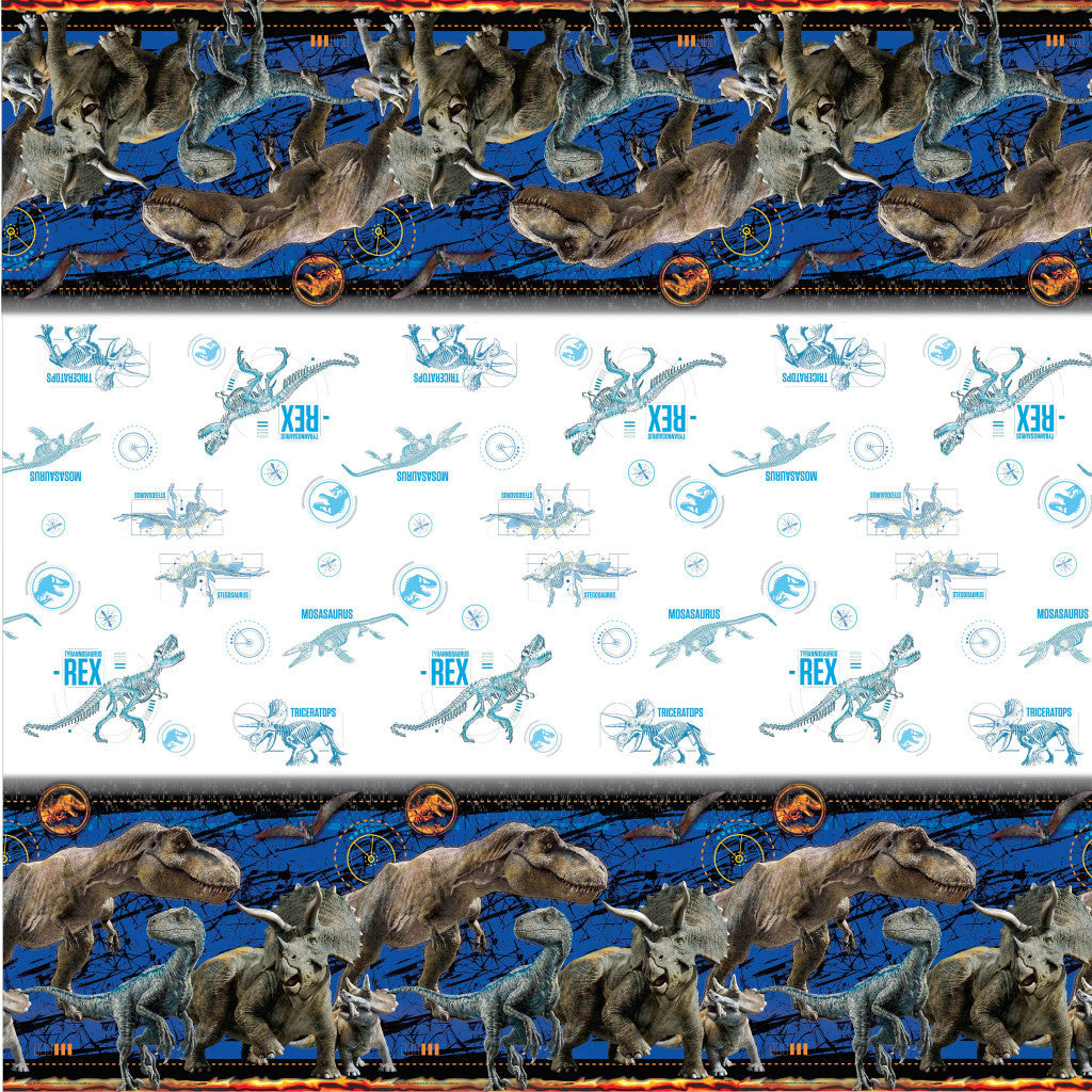 Recangular Table Cover, 54in x 84in Jurassic World 