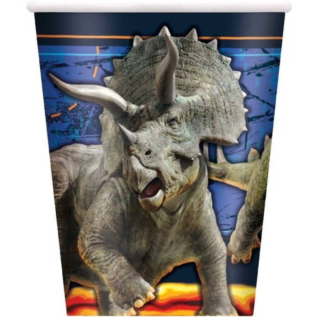 Jurassic World 2 9oz Paper Cups, 8ct 