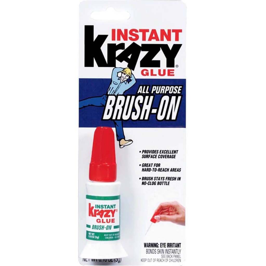 Krazy Glue All Purpose Brush-On 0.18oz