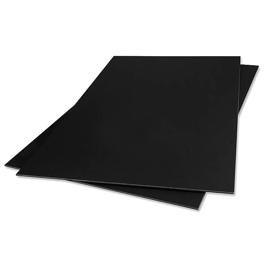 Foam Board 1/2in x 48in x 96in White Black