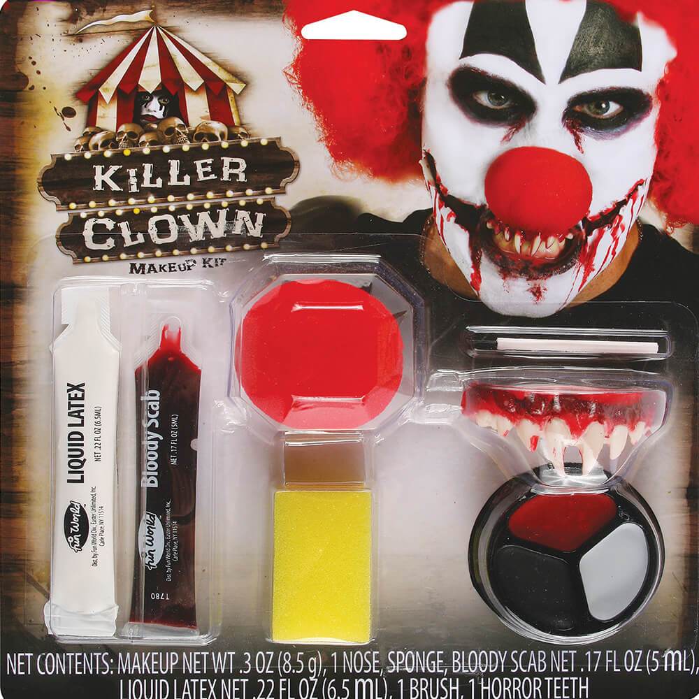 Killer Clown Make Up Kit 