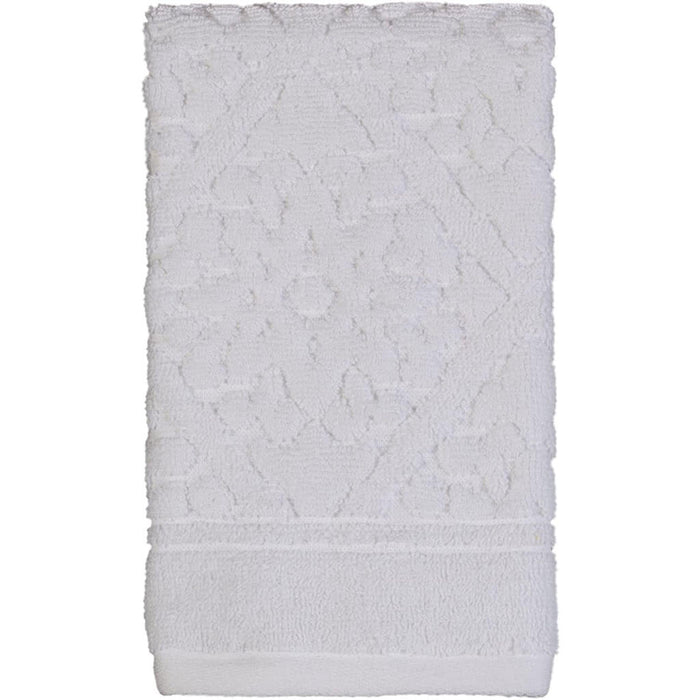 Boho Bath Towel, White