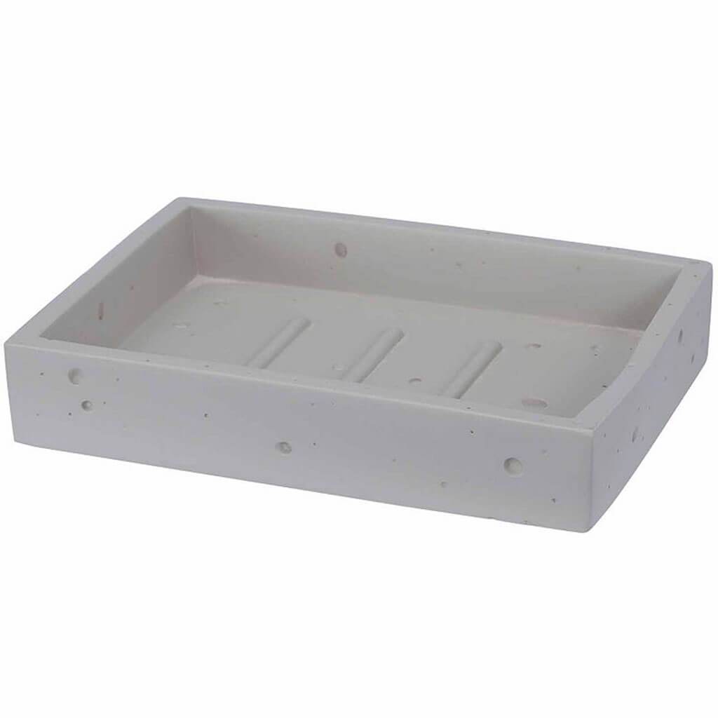 Concrete Soap Dish Gray