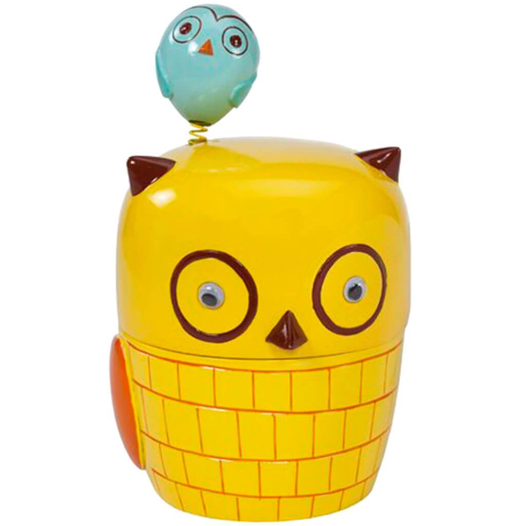 Give a Hoot Resin Jar