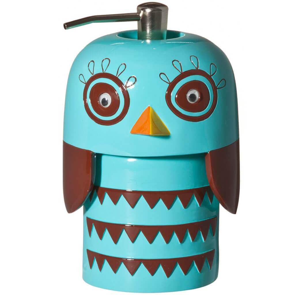 Give a Hoot Resin Lotion Dispenser