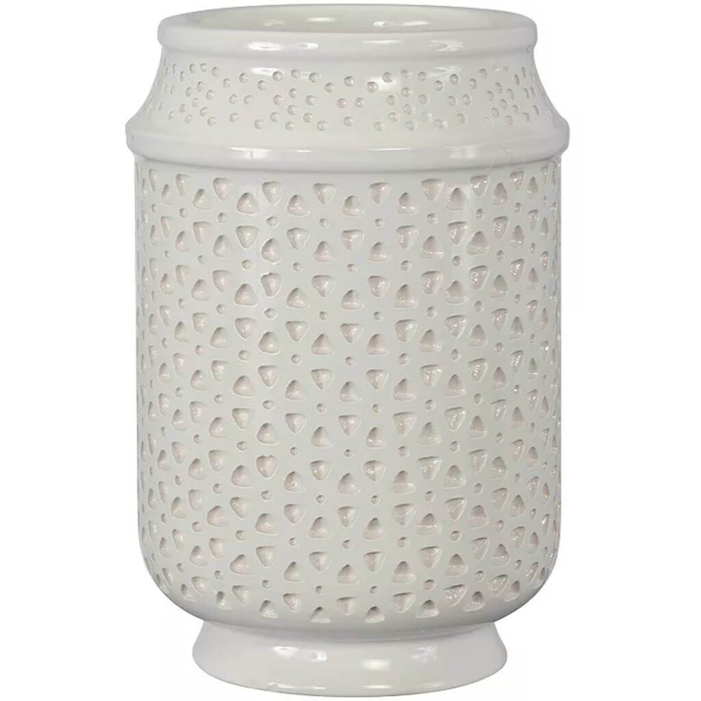 Nomad (Boho)Ceramic Tumbler White