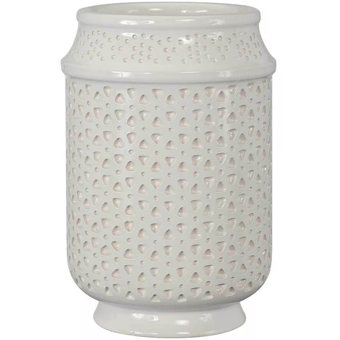 Nomad (Boho)Ceramic Tumbler White