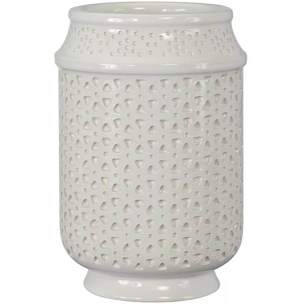 Nomad (Boho)Ceramic Tumbler White