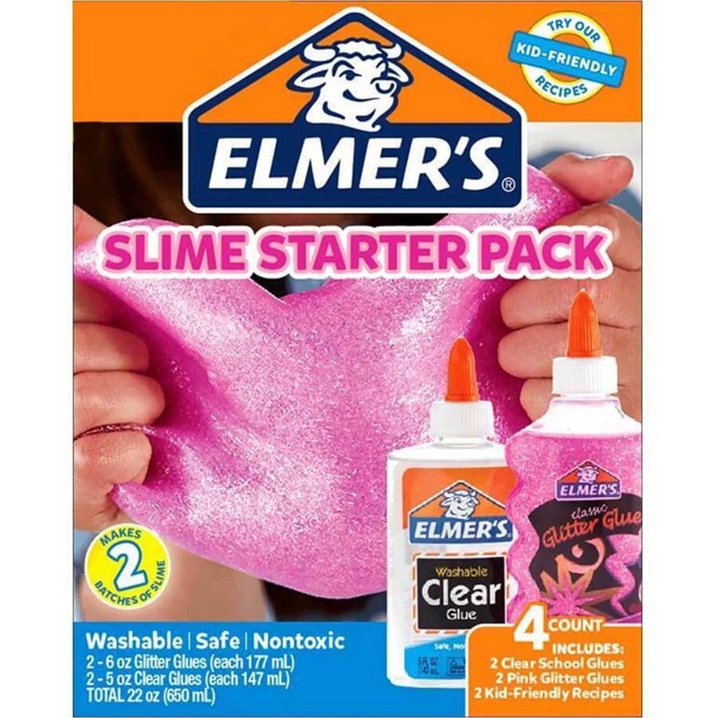 Elmer's Glitter Slime Kit – The English Bookshop
