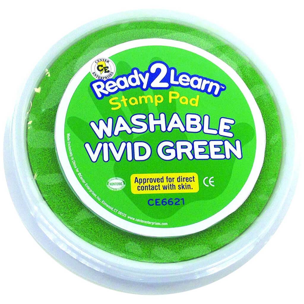 R2L Circular Washable Vivid Green Pad 