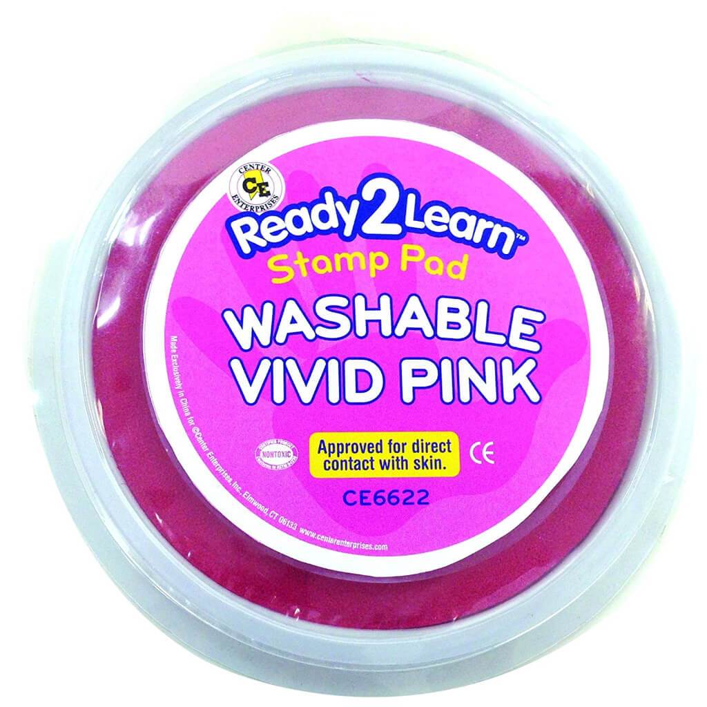 R2L Circular Washable Vivid Pink Pad 