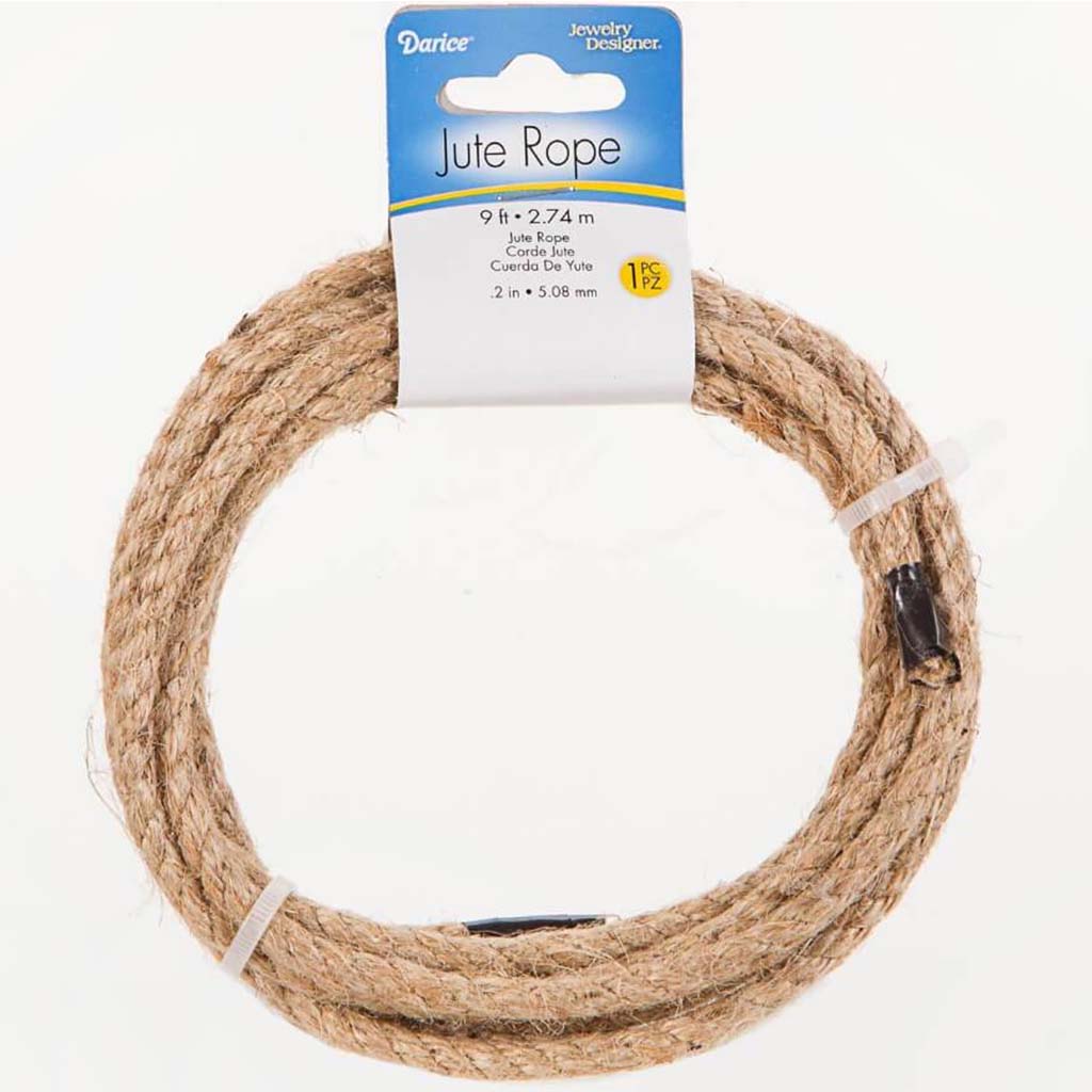 COIL JUTE ROPE 0.2DIA 9FT 