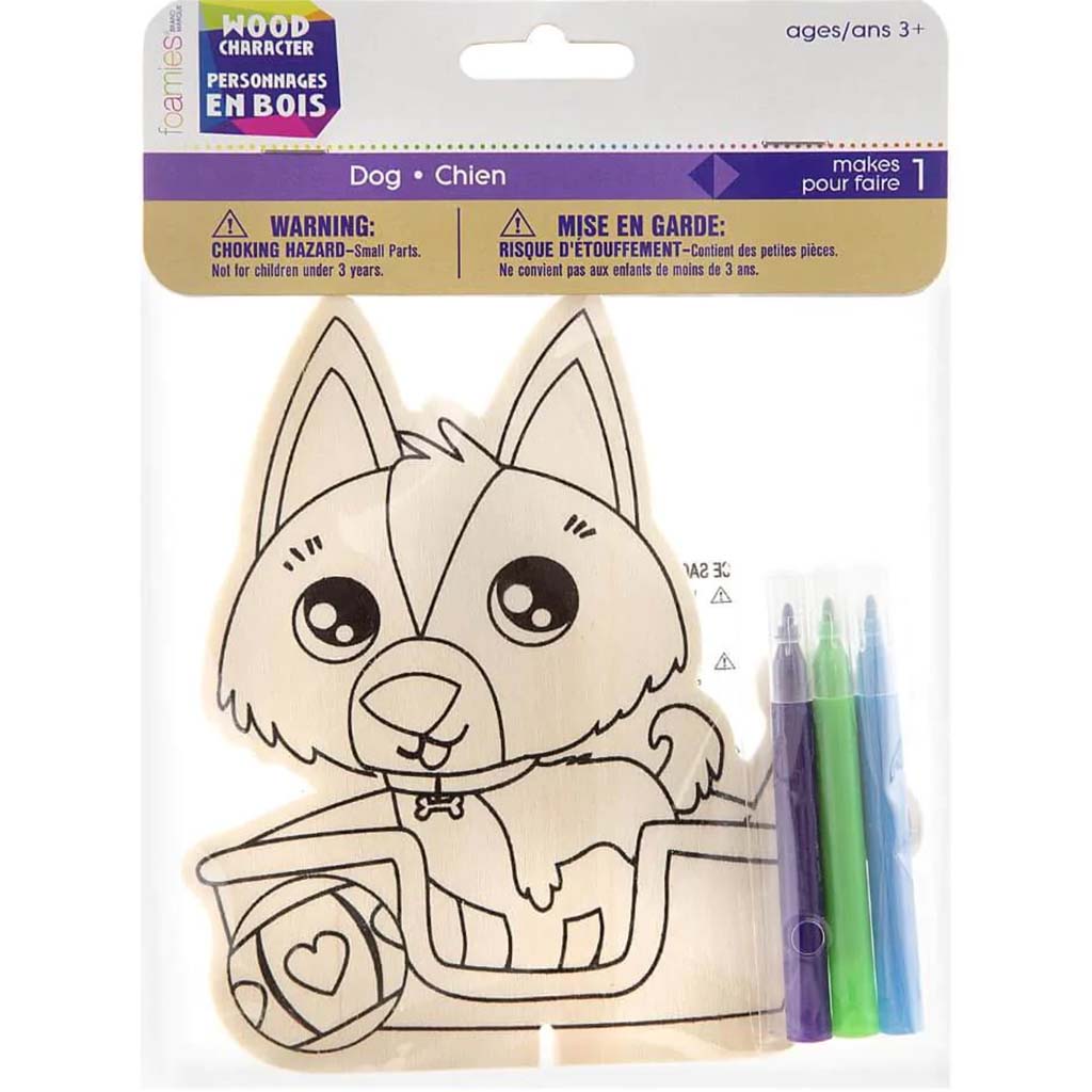 WD COLORIN CHARACTER DOG 