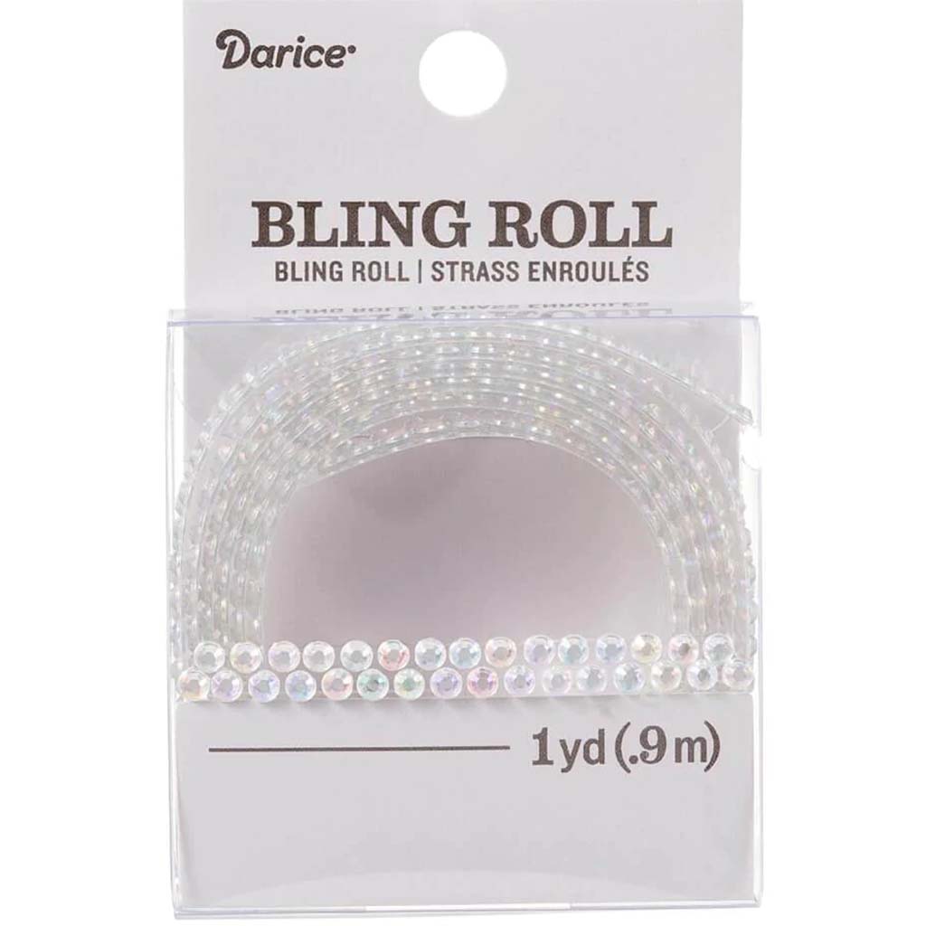 BLING STKR ROLL IRID 3MM 