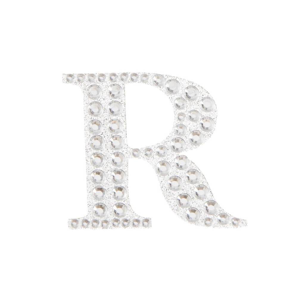 BLING STKR BLING MONOGRAM R 