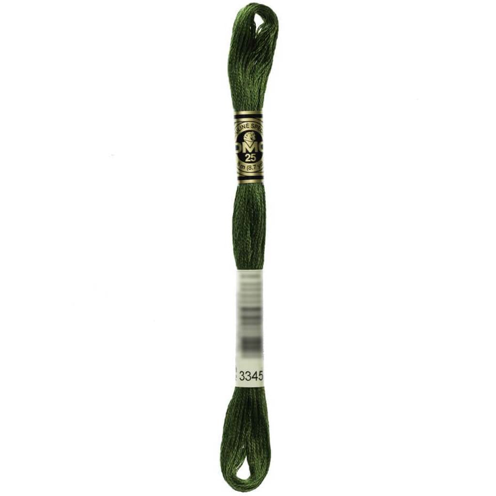 Dmc Floss Dark Hunter Green Green 