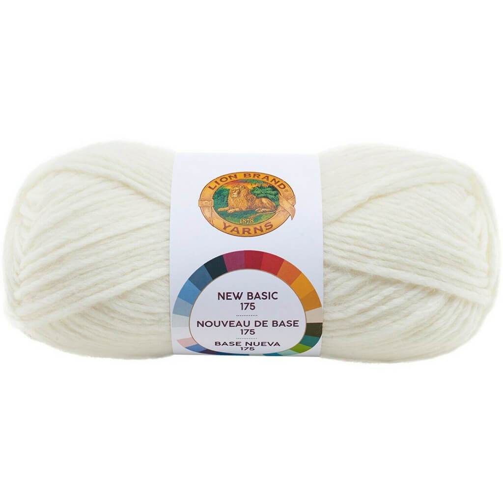 Lion Brand New Basic 175 Yarn Cream