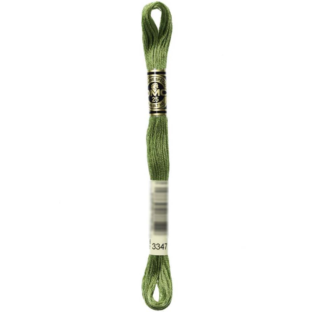 Dmc Floss Medium Yellow Green Green 
