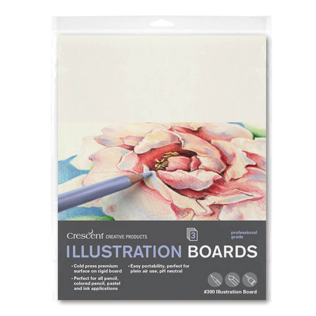 Crescent Illustration Board 3-Pack 11in x 14in