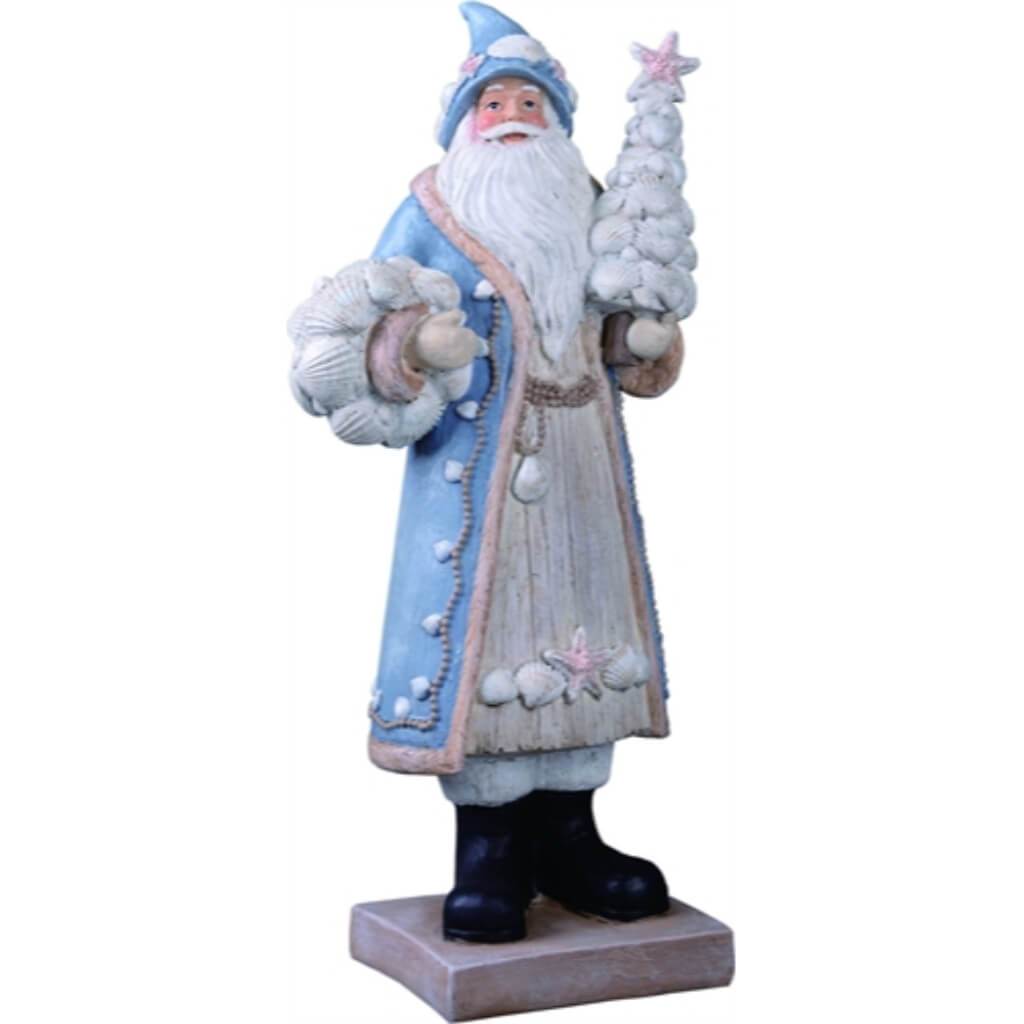 Resin Coastal Santa 