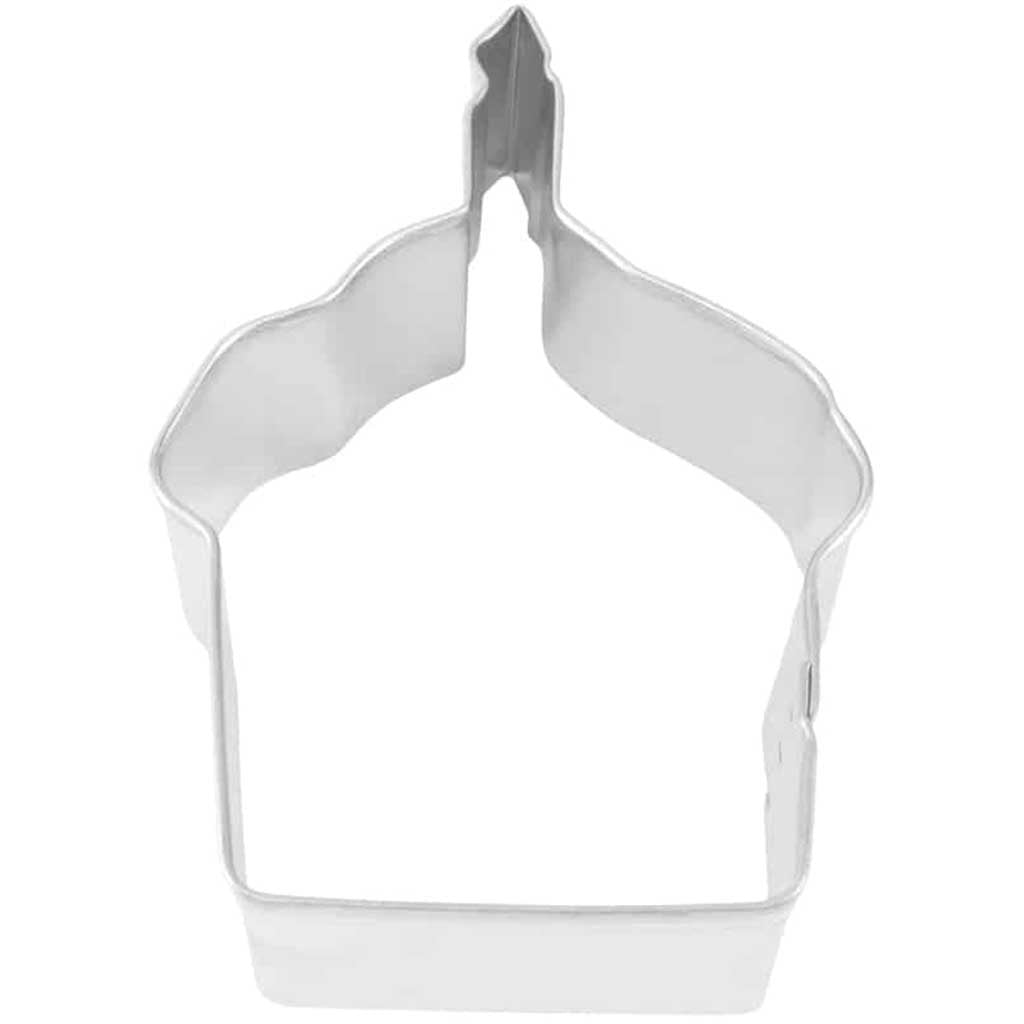 Cupcake Cookie Cutter, 3.5in