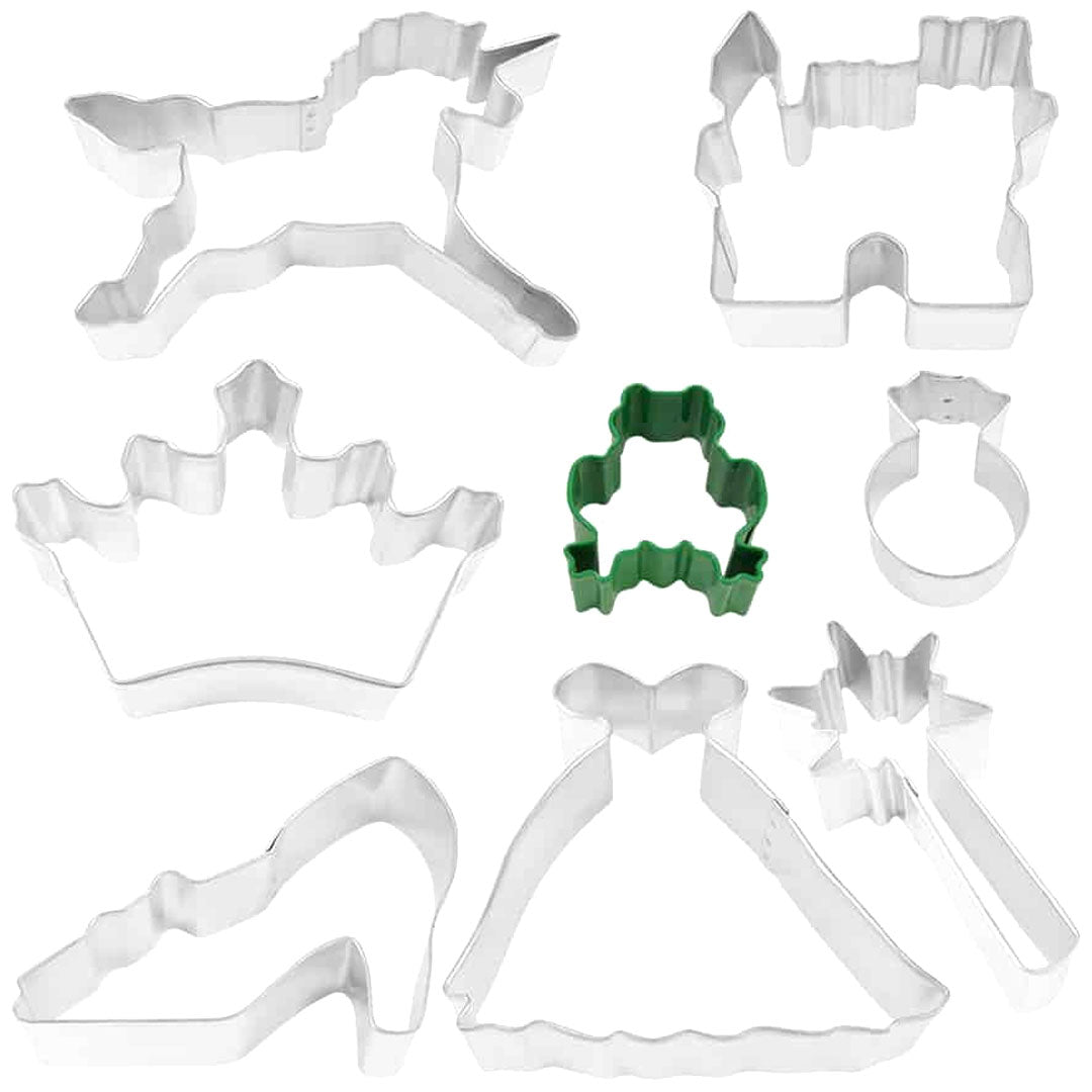 Little Princess Cookie Cutters 8pc Set