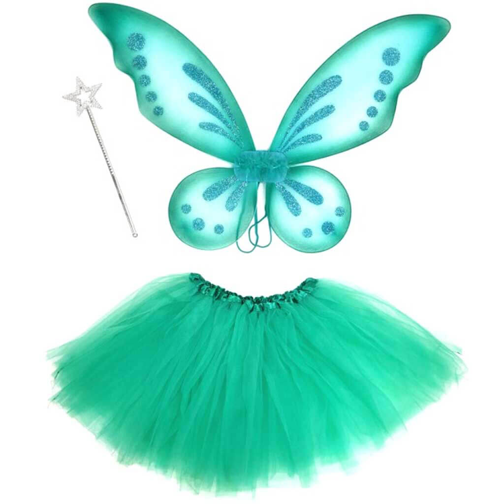 Teal Twinkle Fairy 3Pc Set