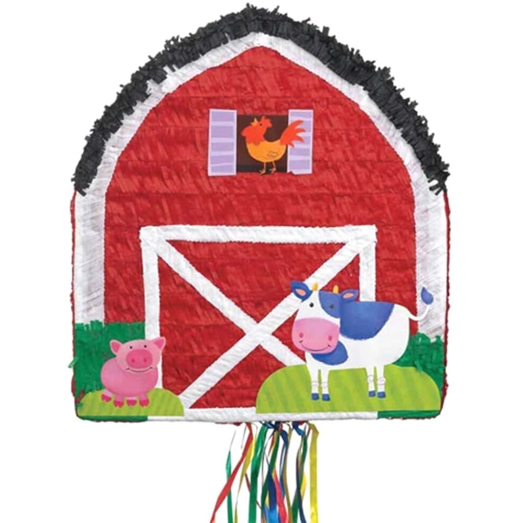 Barnyard Barn Pinata 