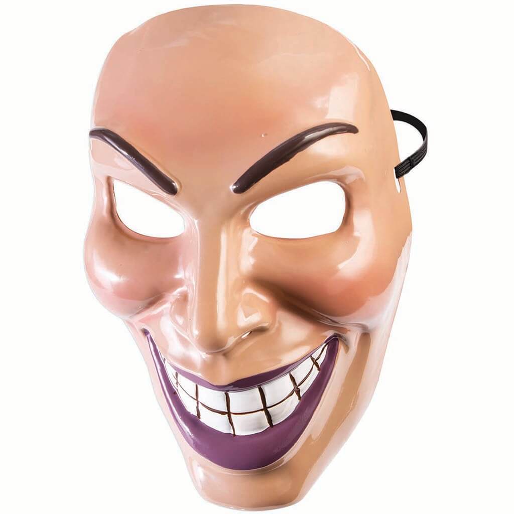 Male Evil Grin Mask