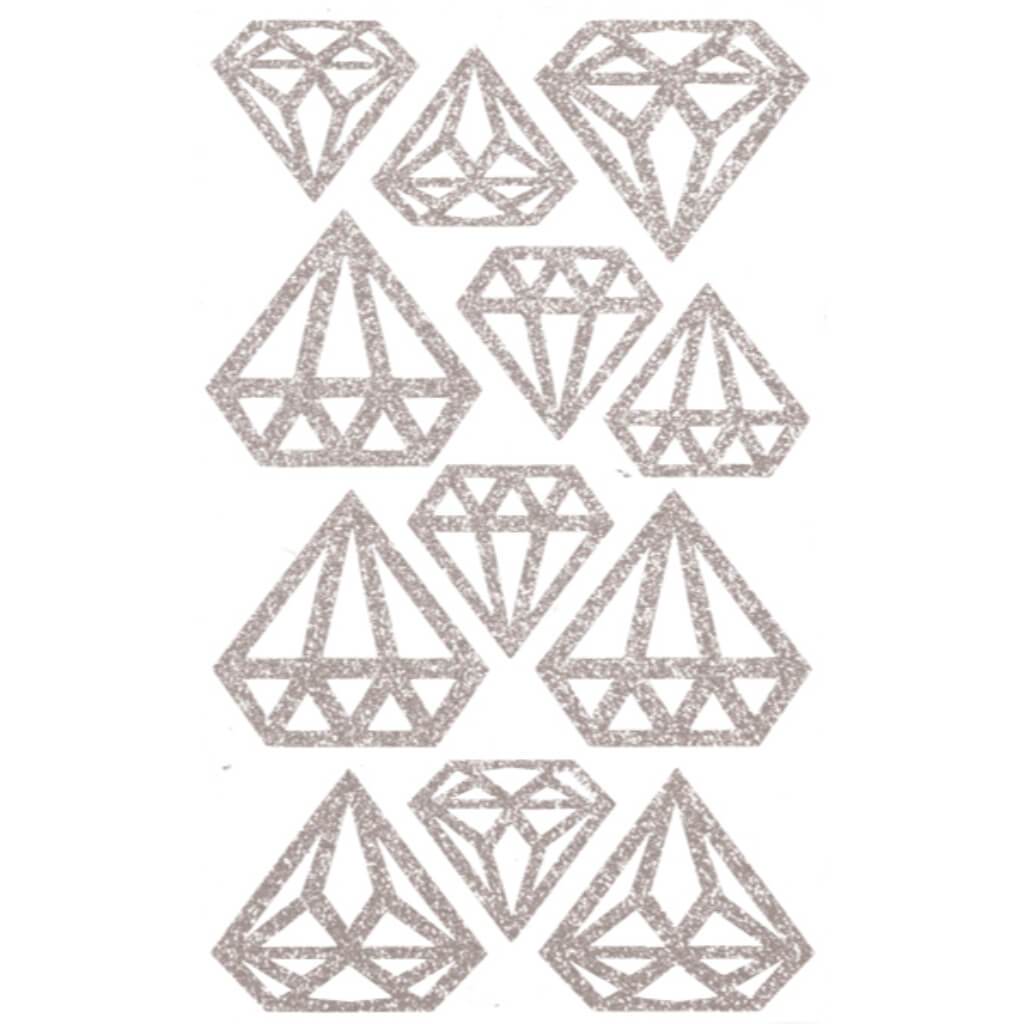 Diamond Shape Sticker Pack