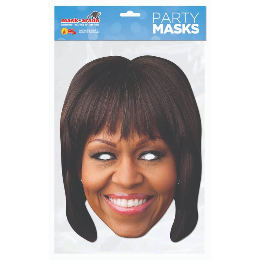 Michelle Obama Paper Mask