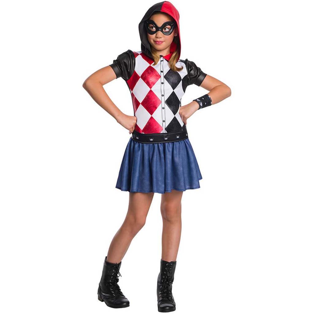 Harley Quinn Hoodie Dress Costume