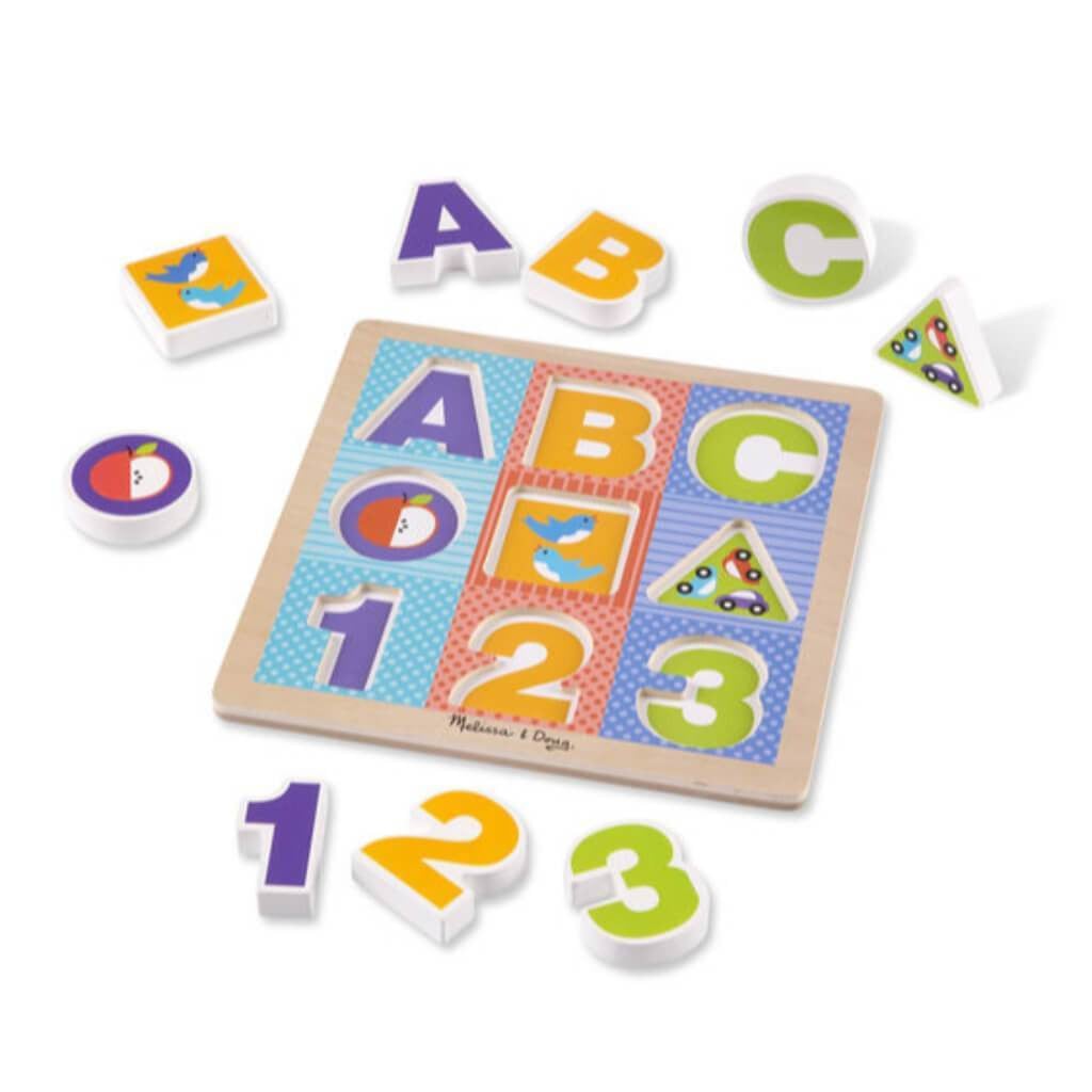 Abc - 123 Chunky Puzzle 