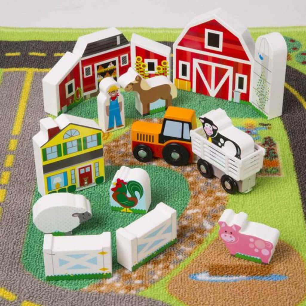 DELUXE ROAD RUG PLAY SET 