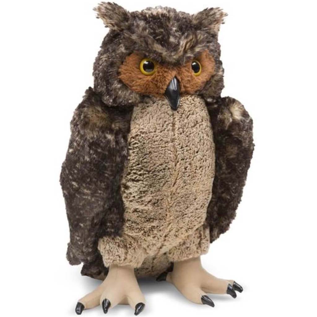 Lifelike Plush Owl 