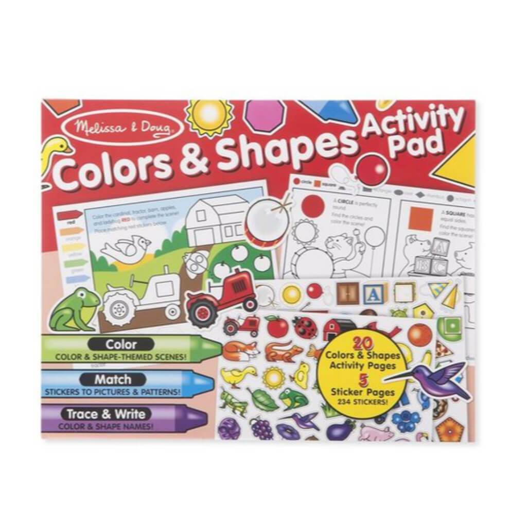 Colors &amp; Shapes Activity Pad 