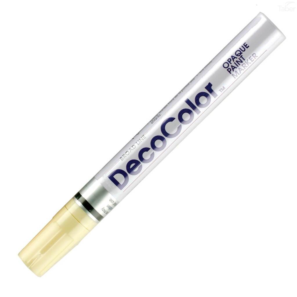 Decocolor Paint Marker Cream Yellow #42 Broad