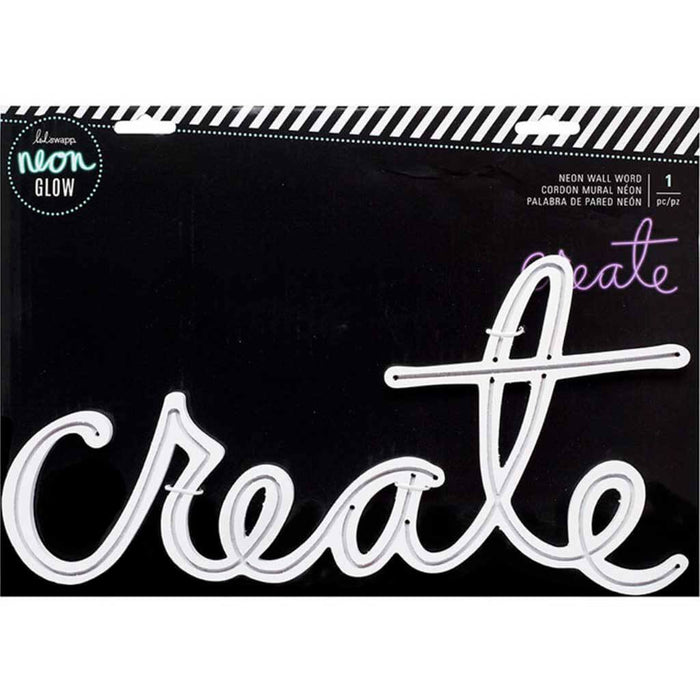 Heidi Swapp DIY Neon Wall Word Sign Home Decor Create