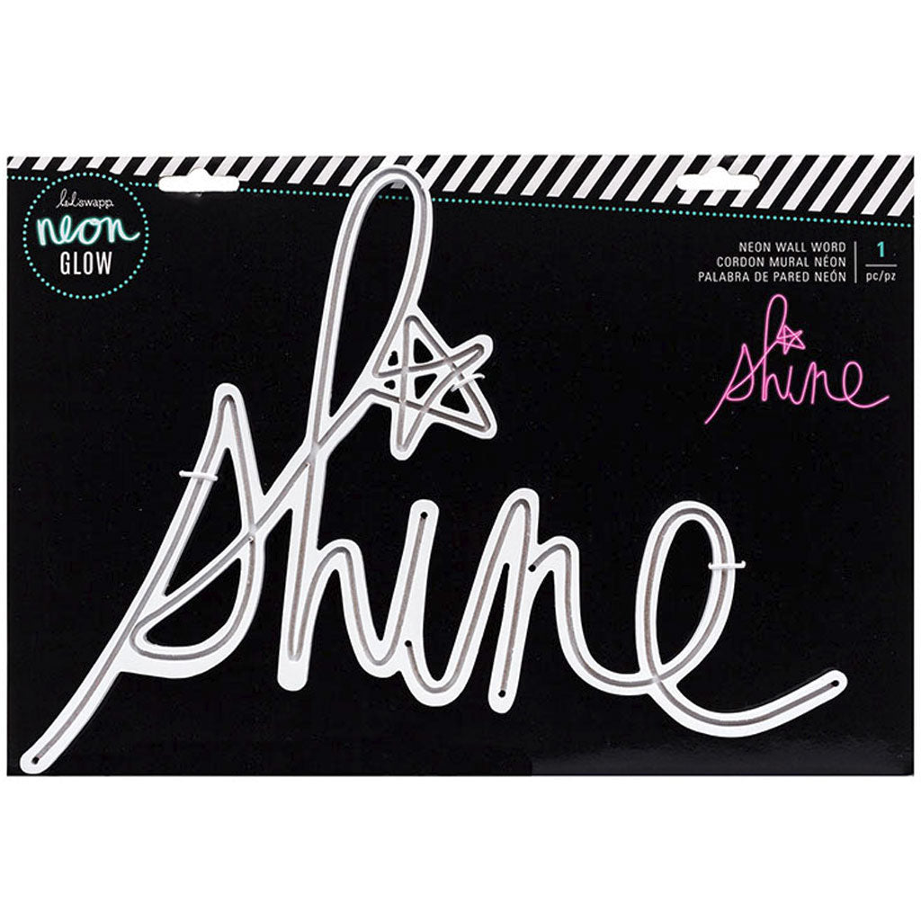 Heidi Swapp Neon Glow Shine Neon Wall Decor