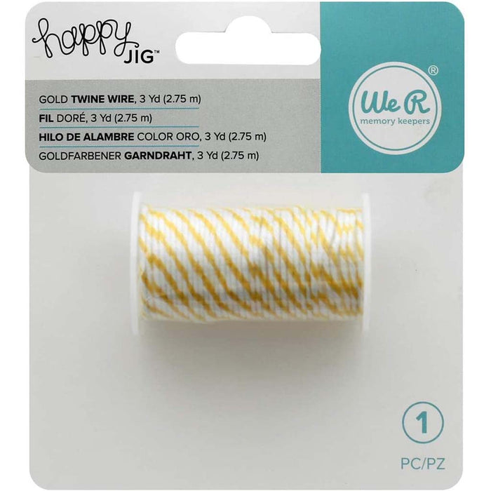 We R Memory Keepers Happy Jig Baker's Twine Wire 3 Yards