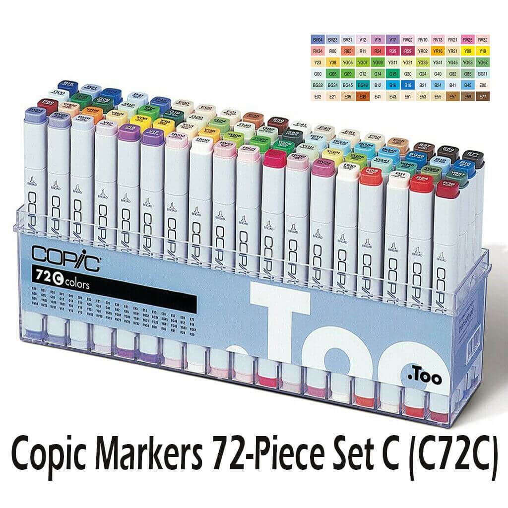 Original Marker Set C Flesh Tones, Set of 72