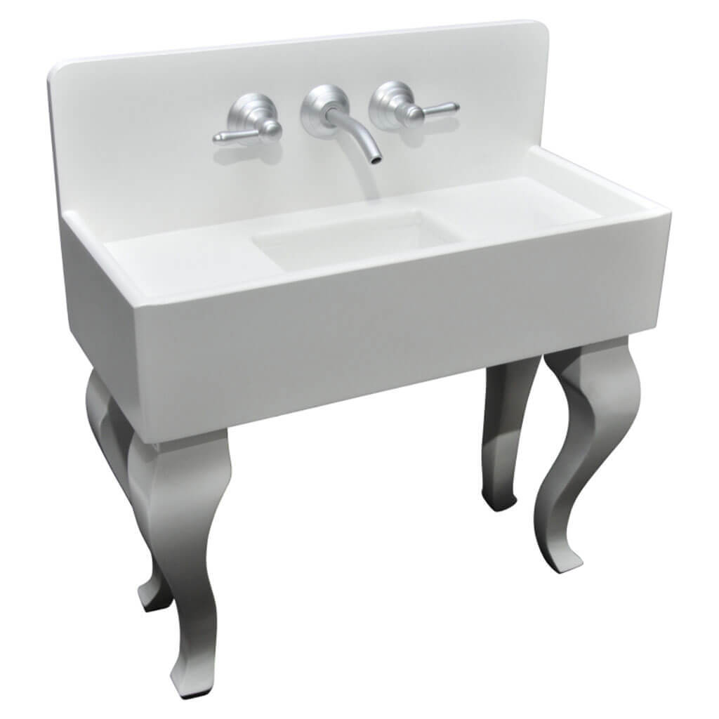 The Queen&#39;s Treasures 18in Doll Furniture Farmhouse Sink