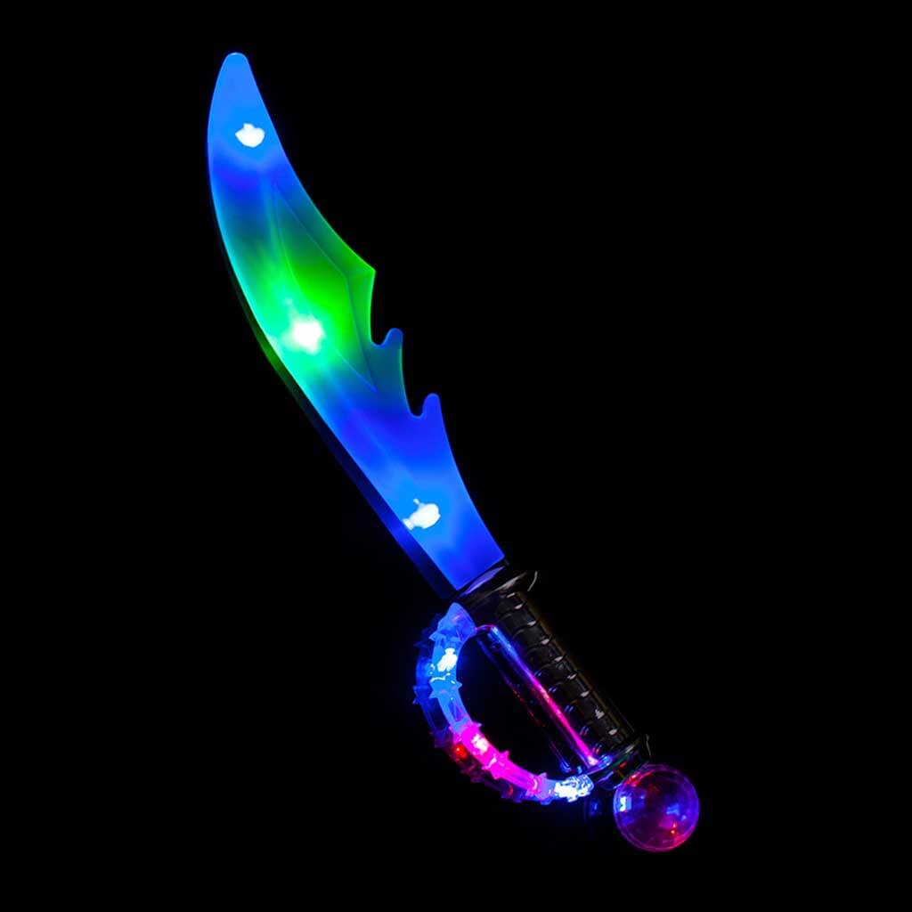 Led Pirate Sword With Light Up Handle