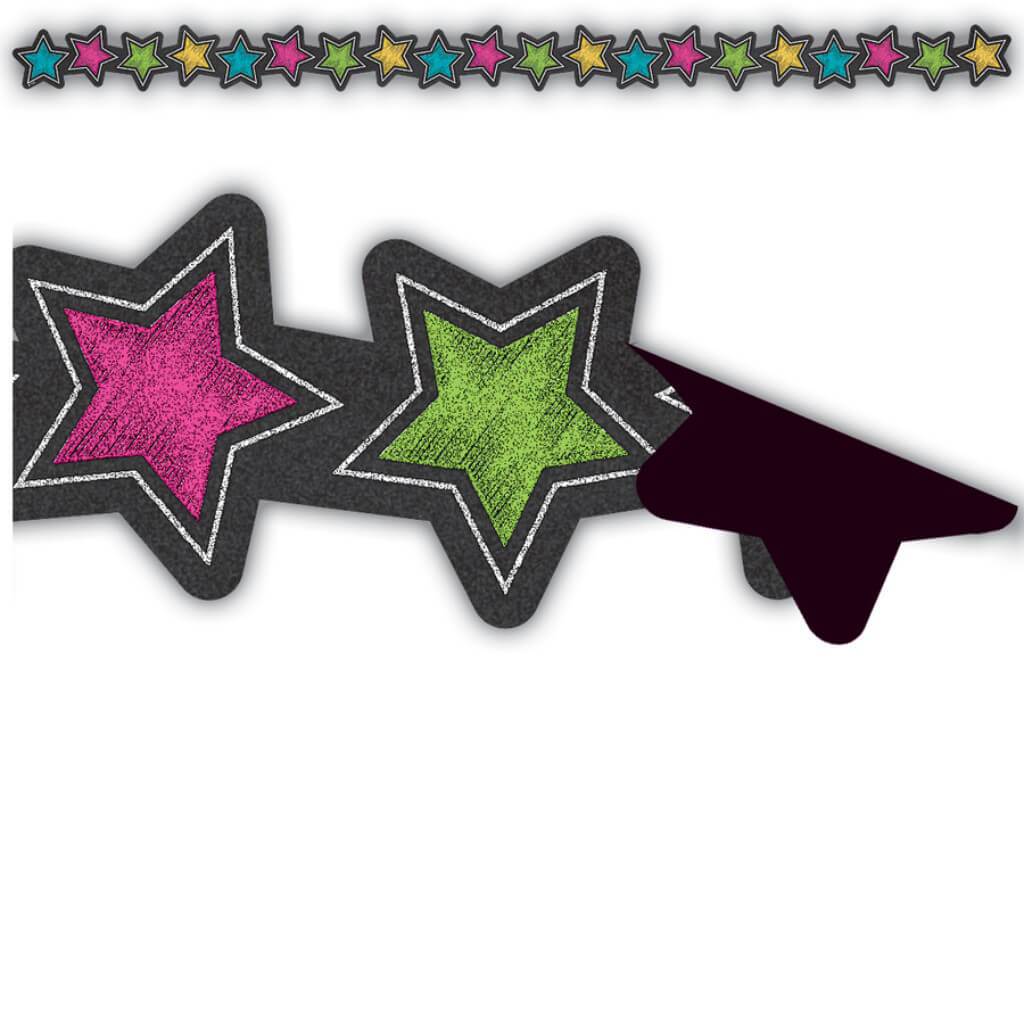 Chalkboard Brights Stars Magnetic Borders 