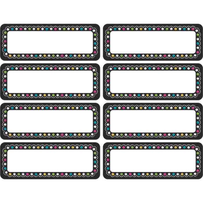 Clingy Thingies Chalkboard Brights Mini Labels 