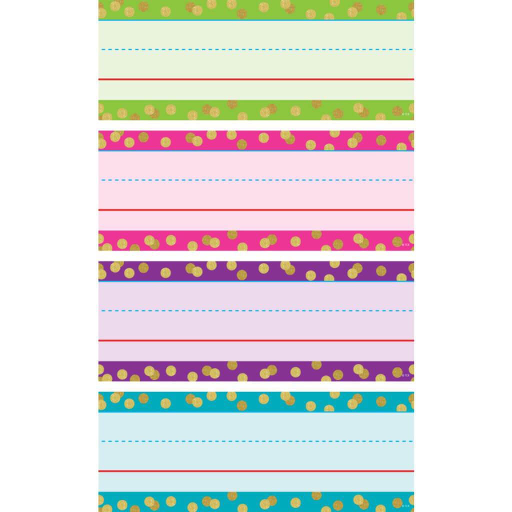 Confetti Word Strips 