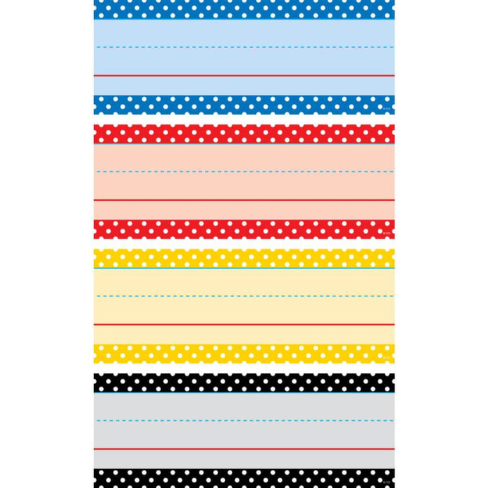 Classic Colors Polka Dots Word Strips 