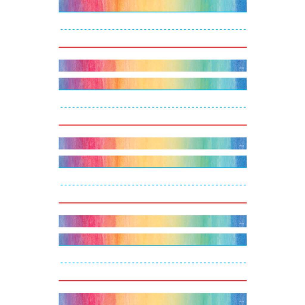 Watercolor Word Strips 